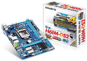 продажа комплектующих для ноутбуков: Продаю комплект 16gb DDR3 1600mhz Gigabyte h61 1155socket i5 3740