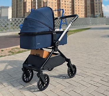 тез арада: Детская коляска Kidilo D900 2-в-1 + стульчик для кормления Коляска: - — 1