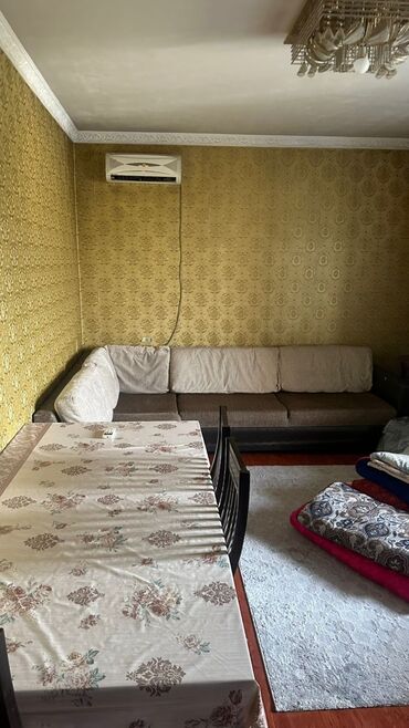 квартира долгосрочный кудайберген: 1 бөлмө, 35 кв. м, Жеке план, 6 кабат, Косметикалык ремонт