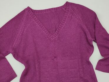 fioletowa sukienki wieczorowa: Sweter, L, stan - Dobry