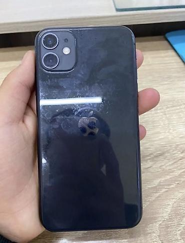 2011 v3: IPhone 11, Б/у, 128 ГБ, Черный, Чехол, 72 % — 1