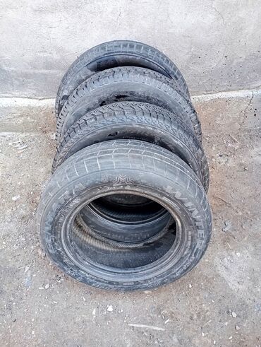 колесо на москвич: Шины 185 / 70 / R 14, Зима, Б/у, Комплект, Легковые, Китай, Bridgestone