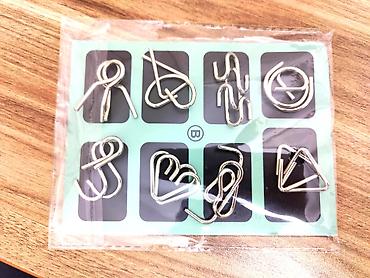 tapmaca oyuncaqlar: Məhsul: Challenge Metal Puzzles – metal məntiq tapmacaları dəsti — 2
