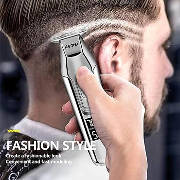 sns makinesi: Professional Trimmer Kemei 5027 - 4 Sürətli - 5500-7000RPM / 2000MAH - — 8