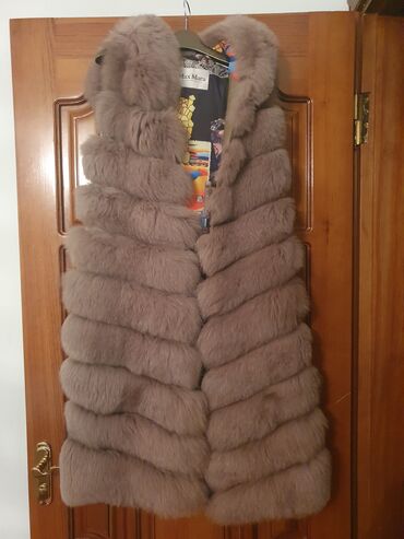 женские кроссовки nike air max hyperfuse: Kürk, Max Mara, M (EU 38), rəng - Bej