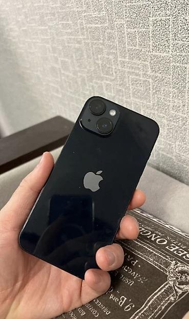 IPhone 13, Б/у, 128 ГБ, Черный, Кабель, 128 %