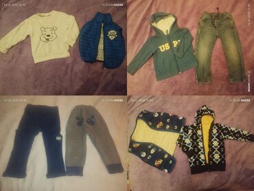 Kurtkalar: 1_2 yaş arası uşaqlar üçün təmiz üst geyimləri çoxu brend markalı baha — 10