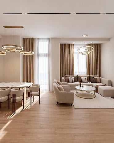 isti dosəmə: Daxili interyer dizayn xidməti – premium klassik-modern stil Təklif — 5