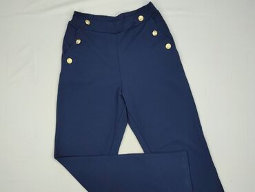 sinsay plus size spodnie: Material trousers for women, size M