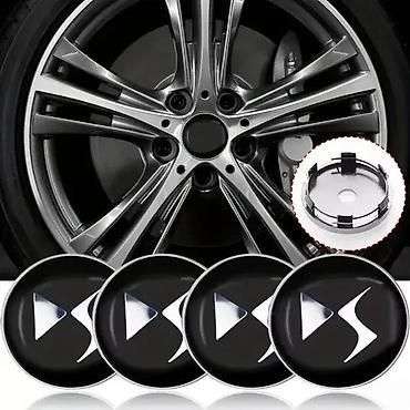 skuteri 200 kubika: ČEPOVI POKLOPCI ZA FELNE CITROEN DS 60 MM / 56 MM - CRNI | — 2