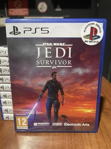 playstation azerbaycan: PlayStation 5 üçün Star Wars Jedi: Survivor oyunu. Macəra və döyüş