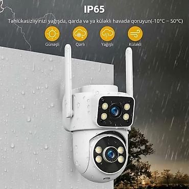 5G Wi‑Fi Açıq Hava Təhlükəsizlik Kamerası – İkili obyektiv, ağıllı — 1