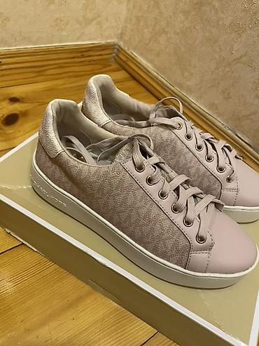 ket ayaqqabilar: Qadın idman ayaqqabısı – Michael Kors Bradley Lace Up (rəng: açıq — 2