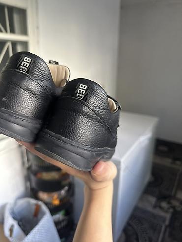 Детская обувь: Детские черные туфли/кроссовки для школы - Модель: Babotou Kids Shoes — 7