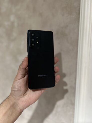 Samsung: Samsung Galaxy A53 5G, 256 GB, rəng - Qara, Barmaq izi, Face ID — 7