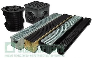 Водоотводные лотки: Водоотводный лоток, Тротуарный, Круглообразный, Новый — 3