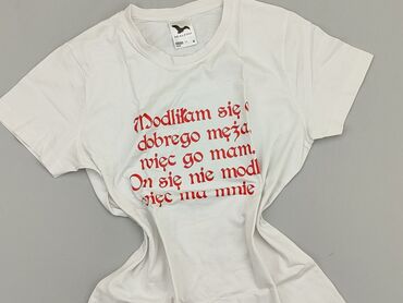 t shirty z dekoltem v: Футболка, M, стан - Хороший