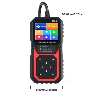 Alati za automobile: Novo -T600 OBD2 / EOBD + CAN Auto DIjagnostika Podrzani Protokoli — 16