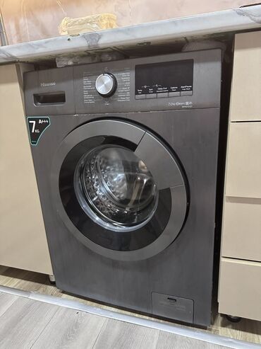 прием стиральных машин на запчасти: Hisense paltaryuyan maşın – ön yükləməli, qara/metallik korpuslu