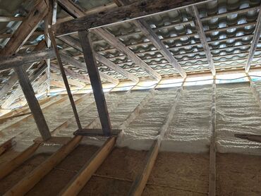 дом на продажу: Утепление напылением ППУ (пенополиуретан) для кровли, чердаков и