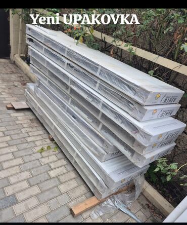 Radiatorlar: Yeni. Upakovkada panel radiatorlar. Tecili satılır. 2metrlik-129 man