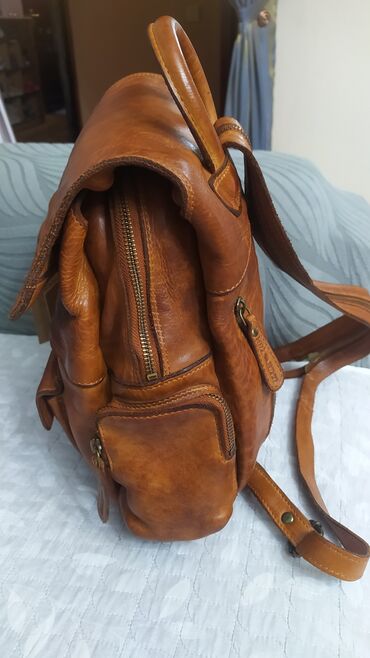 Рюкзаки: Рюкзак Hill Burry из натуральной кожи - Материал: натуральная кожа — 16