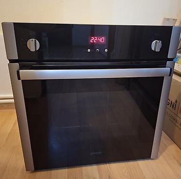 Plitələr və bişirmə panelləri: Gorenje Quraşdırılan soba İdeal vəziyətdədir.Çox az istifadə — 2