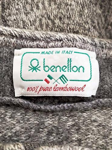 Džemperi: Beneton Woolmark muški vuneni džemper Vrhunski prelepi prvoklasni — 13