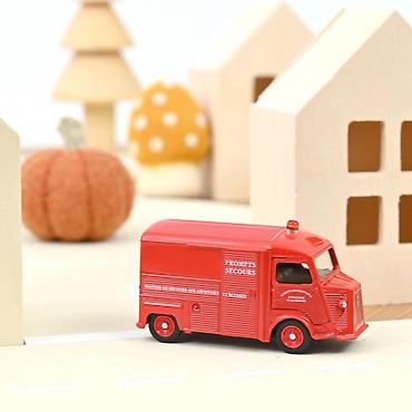 makete kamiona: 🚒 Citroën HY 1969 Firetruck – Norev (1:64 Die-Cast) Norev Citroën HY — 1