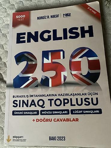 anar isayev 5000 test pdf: İçərisi təmizdir. Məhsul: “English 250 – Buraxılış imtahanlarına — 2