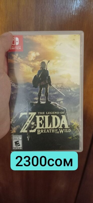 Nintendo Switch: Продаю игру для Nintendo switch The Legend of Zelda: Breath of the