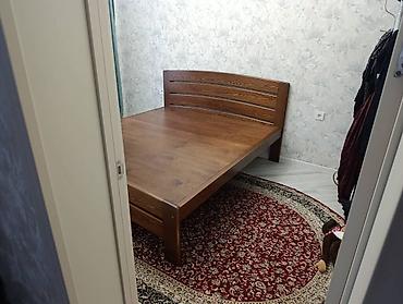деревянные колеса: Двуспальная кровать, Новый, Каркас без матраса, длина - 200 см — 5