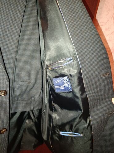 Pencəklər: Kişi dəbli şineli (blazer) – klassik dizayn - Rəng: tünd-boz, xırda — 5