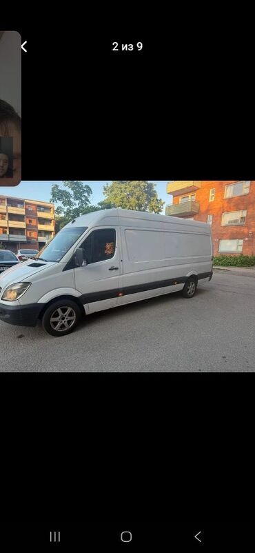 инструменты набор ключей: Mercedes-Benz Sprinter, длинная база, высокий кузов, белый цвет. -