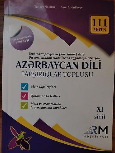 8 dollar nece manatdir: Dərs vəsaitləri dəsti – Azərbaycan və İngilis dili
Biri 7 AZN — 1