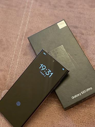 iphone 6 ekran: Samsung Galaxy S23 Ultra, 512 GB, rəng - Qara, Sensor, Barmaq izi, İki sim kartlı — 1