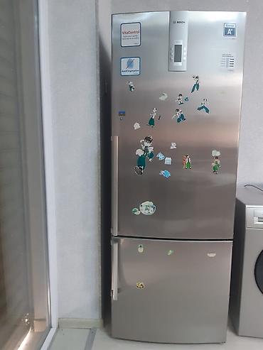 soyuducu satıram: Bosch ikikameralı soyuducu, inox korpus, aşağıda dondurucu — 2