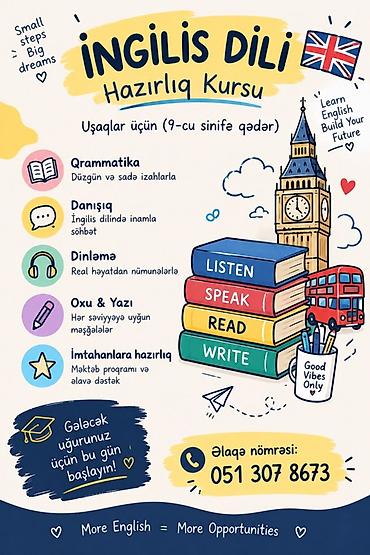 guven ingilis dili pdf 2025: Xarici dil kursu, İngilis dili, Uşaqlar üçün — 1