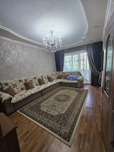 рядом с аламединским рынком: 3 комнаты, 62 м², 105 серия, 4 этаж, Косметический ремонт