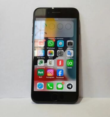 Lüğətlər: IPhone 7, 32 GB, Qara, Barmaq izi