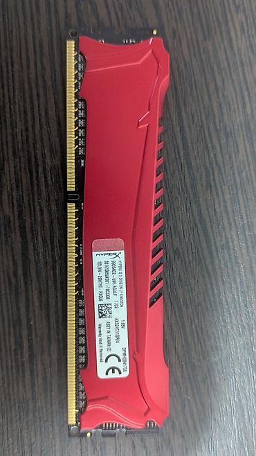 Оперативная память (RAM) для ПК: Оперативная память (RAM) для ПК, Б/у, HyperX, 4 ГБ, DDR3, 2400 МГц — 3
