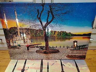 divar dekorları: LED işıqlı divar tabloları – İstanbul mövzusu - Mövzu: Taksim–Tünel — 7