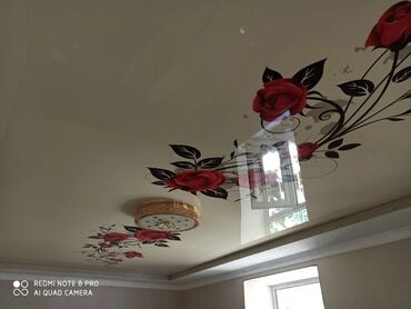 Натяжной потолок: Натяжной потолок Глянцевое, Матовое, 3D потолки Бесплатный замер, Гарантия, Бесплатная консультация — 17