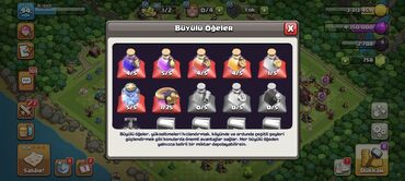 İT, komputerlər, əlaqə: Clash of Clans hesabı – Asıl Kənd - Oyun səviyyəsi: 94 - Profil adı — 5