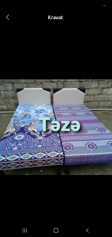 Çarpayılar: Yeni, Təknəfərlik çarpayı, Bazasız, Matrassız, Siyirməsiz, Azərbaycan — 2