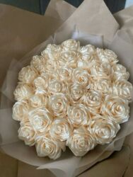 Декоративные цветы: --- 🌹 Атласные розы — нежная красота, которая не вянет! 🌹 Добавьте — 9