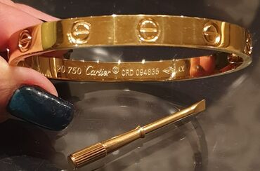 Narukvice: Čvrsta narukvica, Cartier, Materijal: Srebro — 9