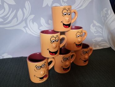 Kuhinjski setovi: Soljice nove,vintaz za espresso,kafu,italijanske. Soljice za — 6