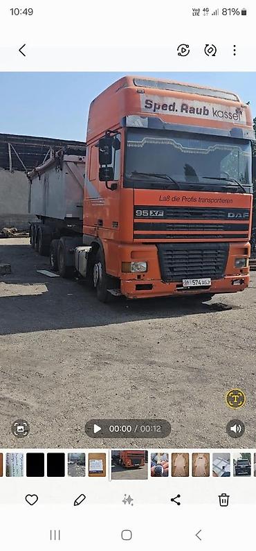 фура волво: Тягач, Volvo, 2001 г., Самосвал — 6