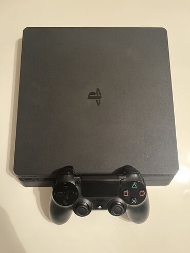 PS4 (Sony Playstation 4): PlayStation 4 SLIM 500 GB Proşifkaya uyğundur.İçində oyunlar var Fifa